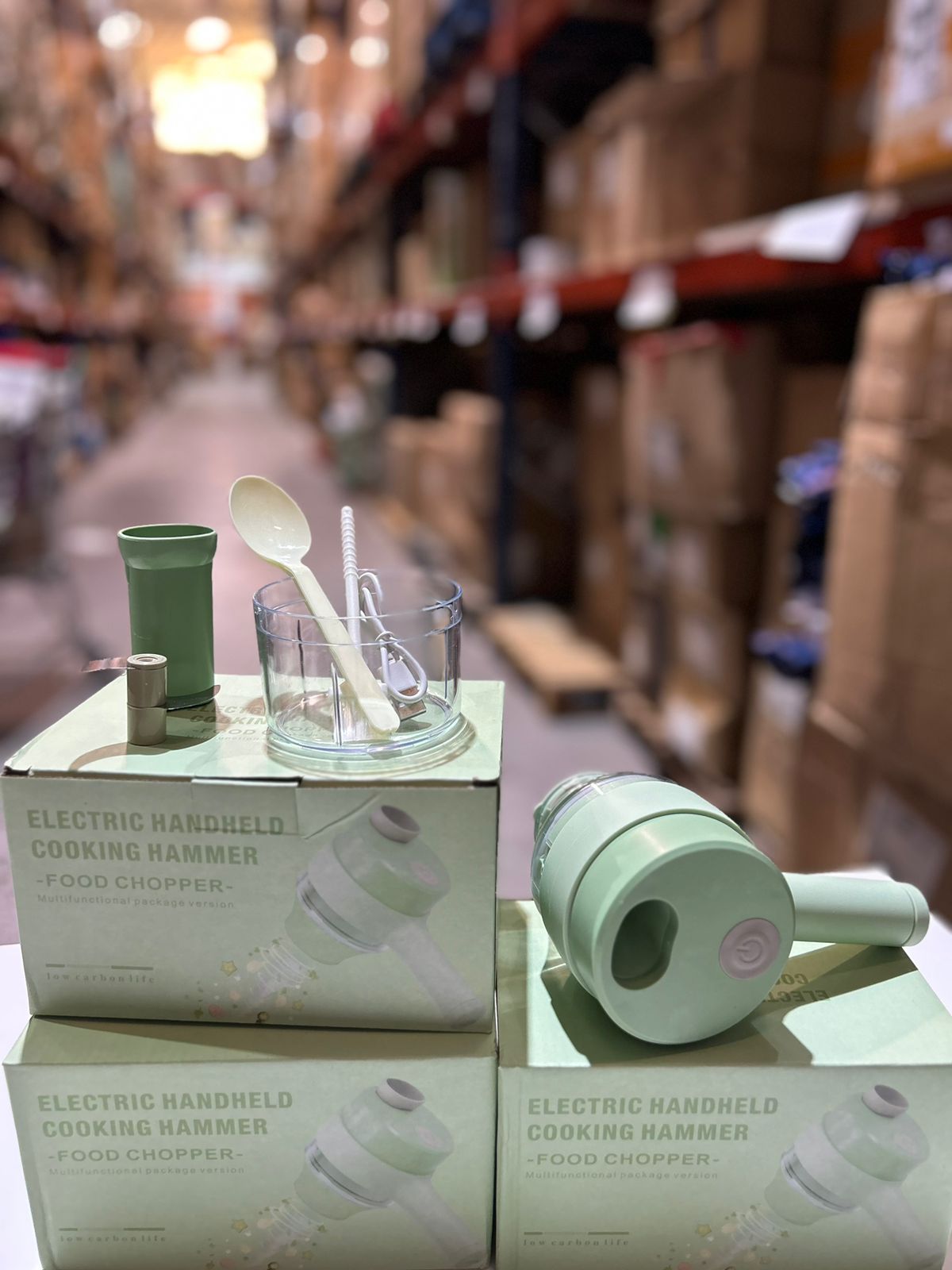 Mini Picador de Alimentos Recargable por USB Picador de Verduras Eléctrico Inalámbrico.