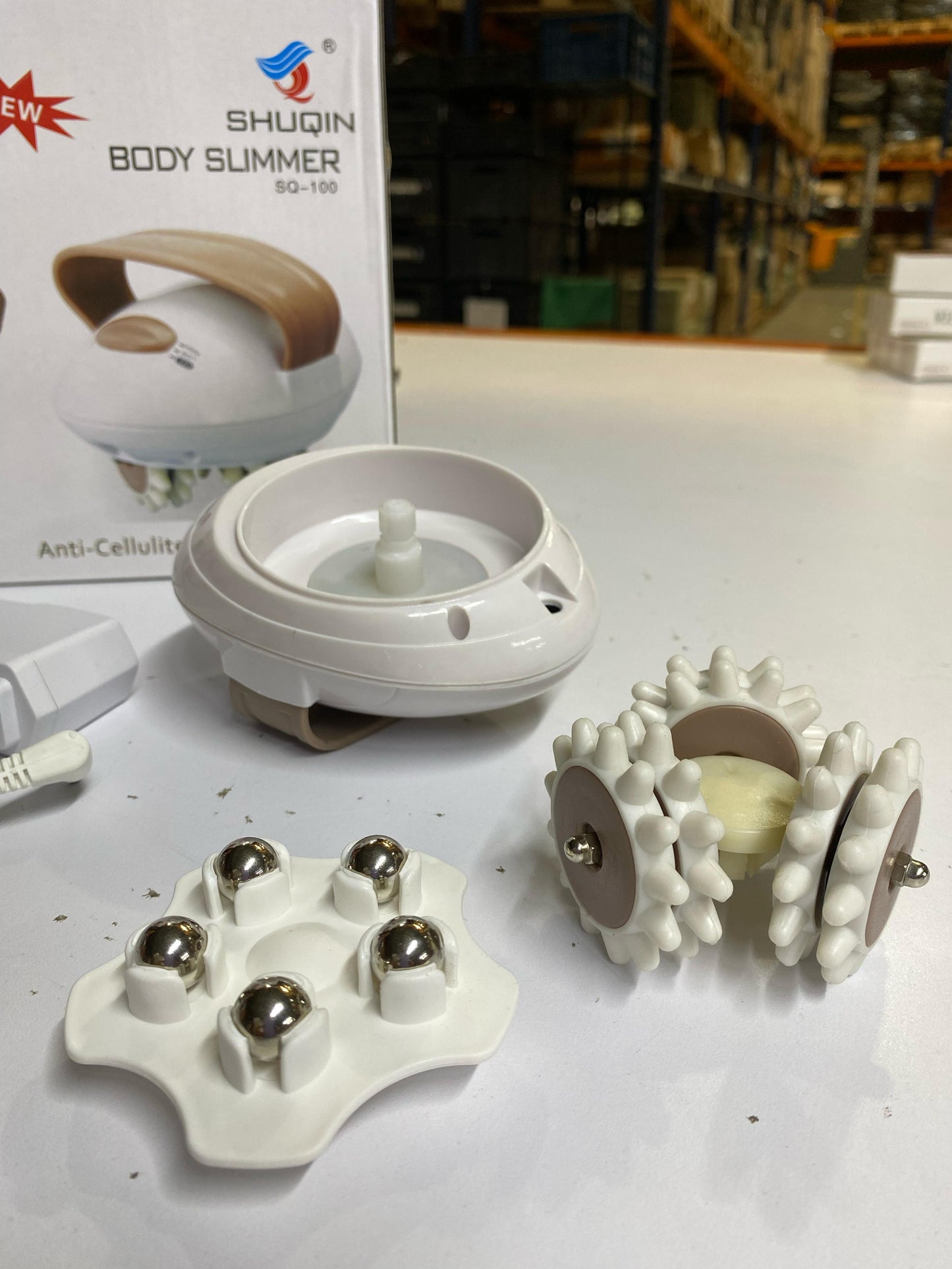 Equipo Portátil de Vibración y Masajes