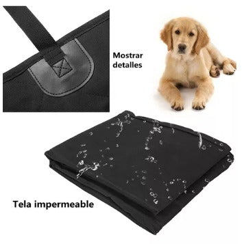 Cubre Asientos para Mascotas, Impermeable Evita Manchas, para Coche