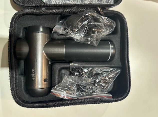 Pistola de Masajes Grande Con Maletin 10 Cabezas en 1
