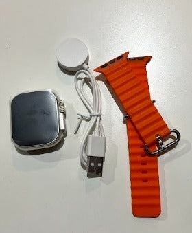Smartwatch Ultra Naranja + 1 Correa Gratis