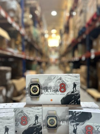 Smartwatch Ultra Naranja + 1 Correa Gratis