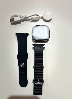 Smartwatch Ultra Negro + 1 Correa Gratis