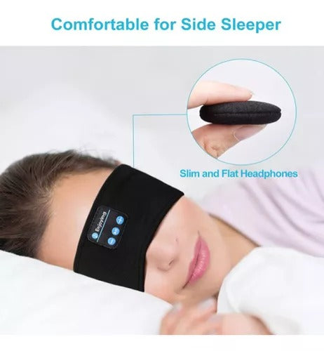 Diadema Bluetooth para Dormir y Deportes con Sonido Regulado.