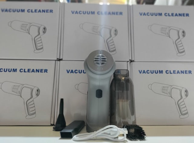 Aspiradora de Mano Inalámbrica 2 en 1 para Hogar y Automóvil con Función de Limpieza Húmeda y Seca.
