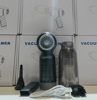 Aspiradora de Mano Inalámbrica 2 en 1 para Hogar y Automóvil con Función de Limpieza Húmeda y Seca.