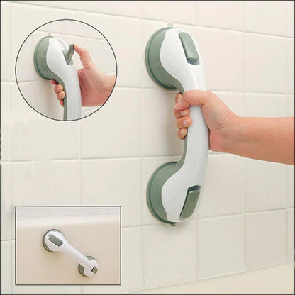 Agarraderas de Baño con Ventosa, Portátiles con Asas Antideslizantes para Mayores, Minusválidos y Niños.