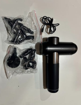 Pistola de Masajes Grande Con Maletin 10 Cabezas en 1