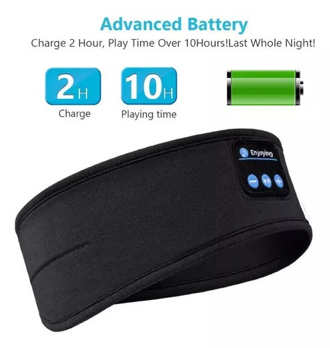 Diadema Bluetooth para Dormir y Deportes con Sonido Regulado.