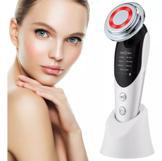 Dispositivo Cosmético Eliminador de Arrugas con Luz LED.