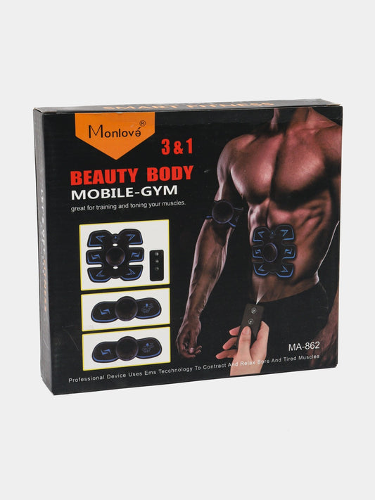 Estimulador Muscular EMS para Entrenamiento Abdominal, Prime Body.