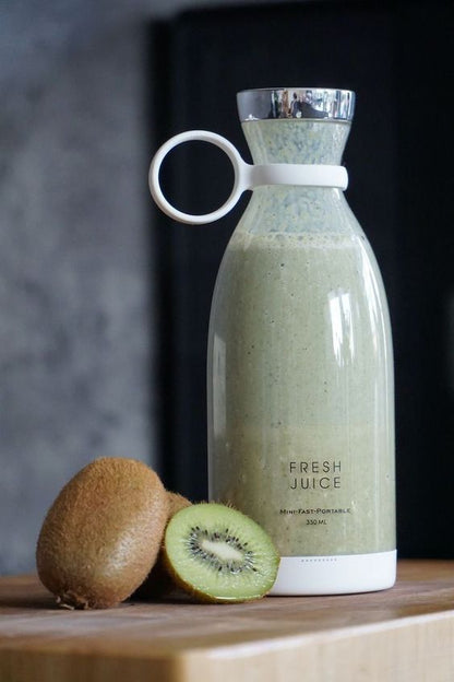Batidora Licuadora Portátil Fresh Juice, 350ML Batidos Personales (Blanca)